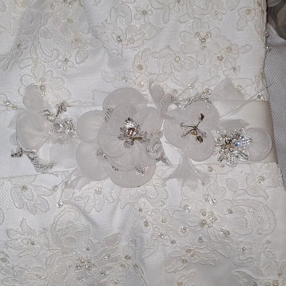 Almost brand new wedding dress!!! - Picture 7 of 9